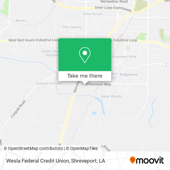 Wesla Federal Credit Union map