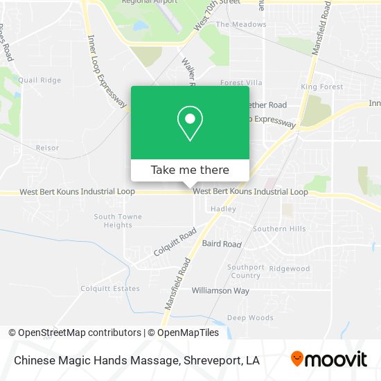 Mapa de Chinese Magic Hands Massage
