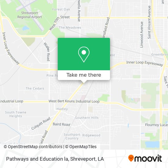 Mapa de Pathways and Education la