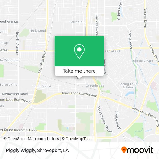 Mapa de Piggly Wiggly