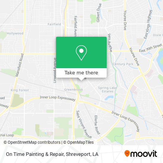 On Time Painting & Repair map