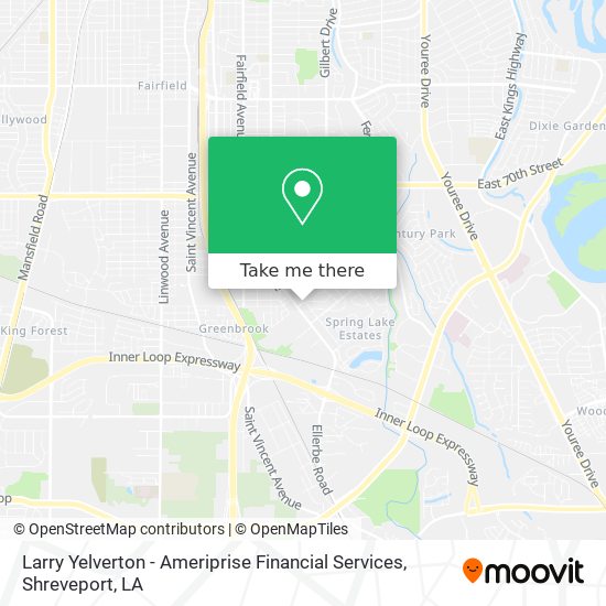 Larry Yelverton - Ameriprise Financial Services map