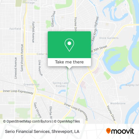 Mapa de Serio Financial Services
