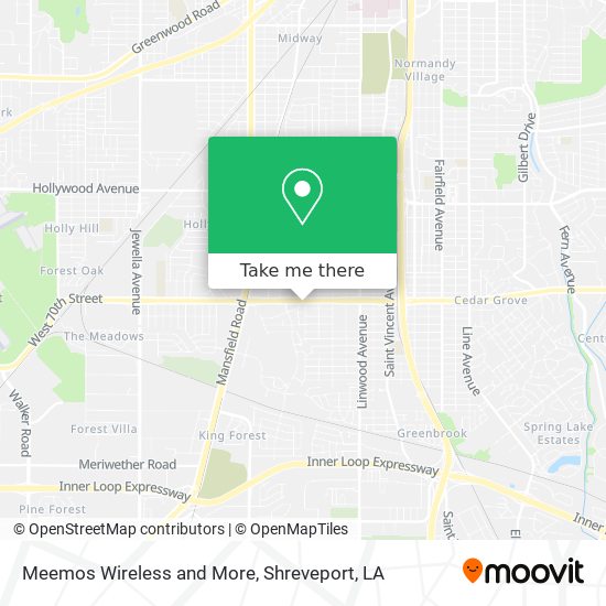 Meemos Wireless and More map