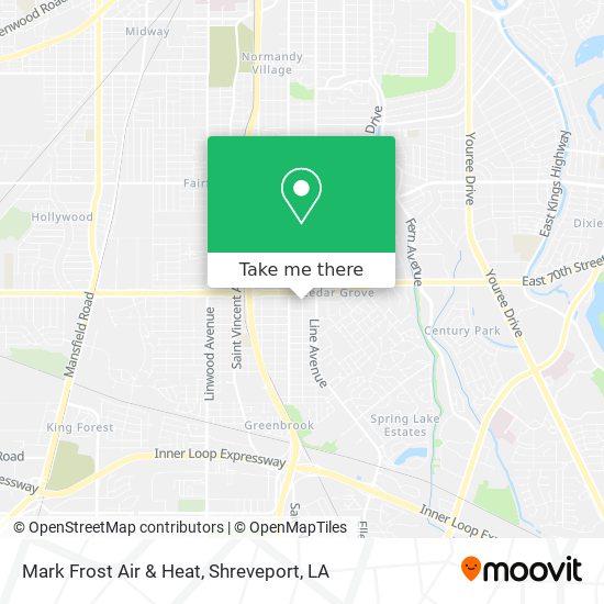Mark Frost Air & Heat map