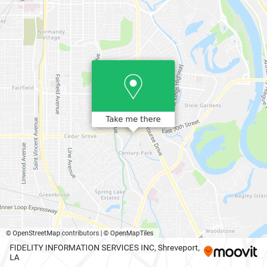 FIDELITY INFORMATION SERVICES INC map