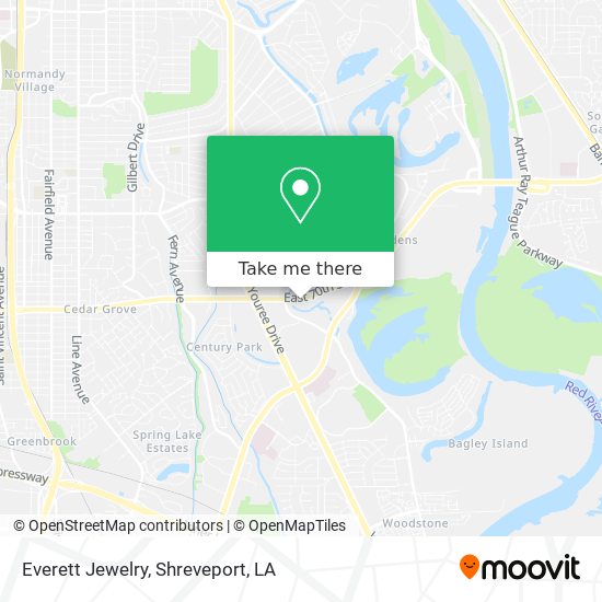 Everett Jewelry map