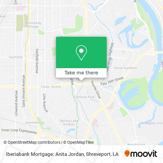 Iberiabank Mortgage: Anita Jordan map