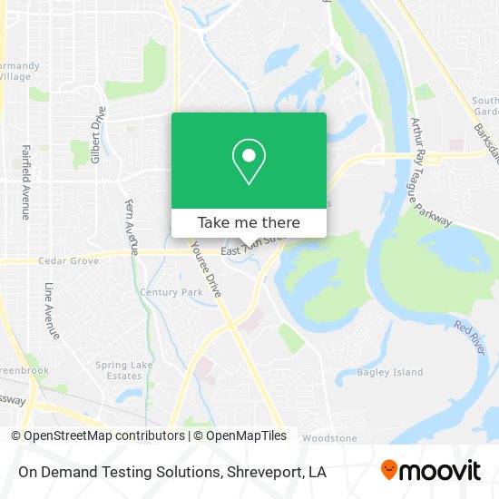 Mapa de On Demand Testing Solutions