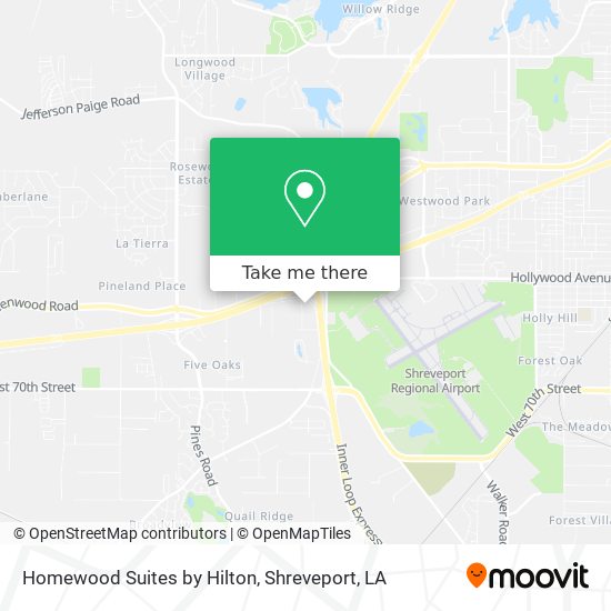 Homewood Suites by Hilton map