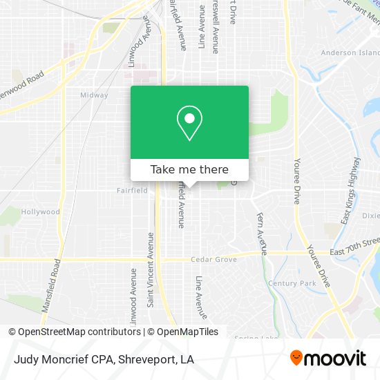 Judy Moncrief CPA map