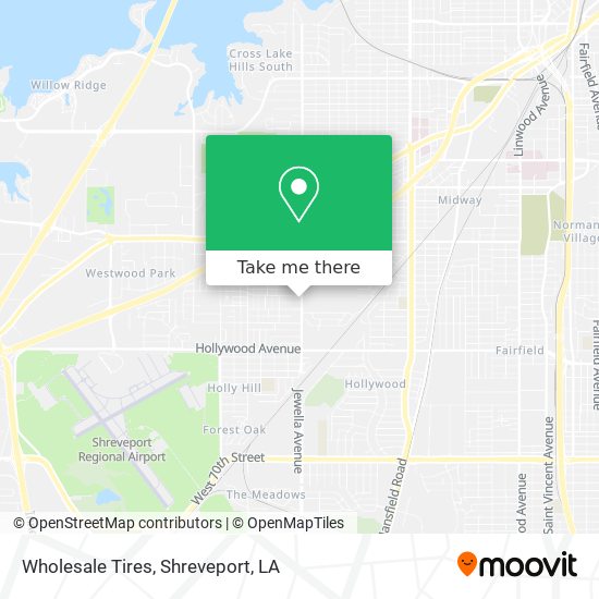 Wholesale Tires map