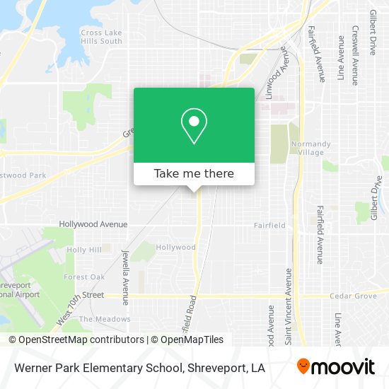 Mapa de Werner Park Elementary School