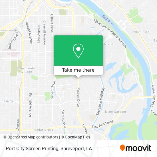 Mapa de Port City Screen Printing