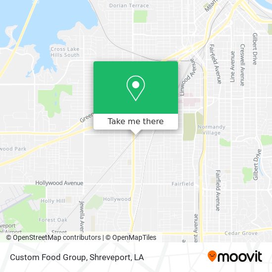 Custom Food Group map