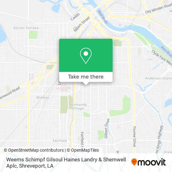Weems Schimpf Gilsoul Haines Landry & Shemwell Aplc map