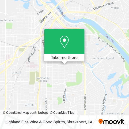 Highland Fine Wine & Good Spirits map