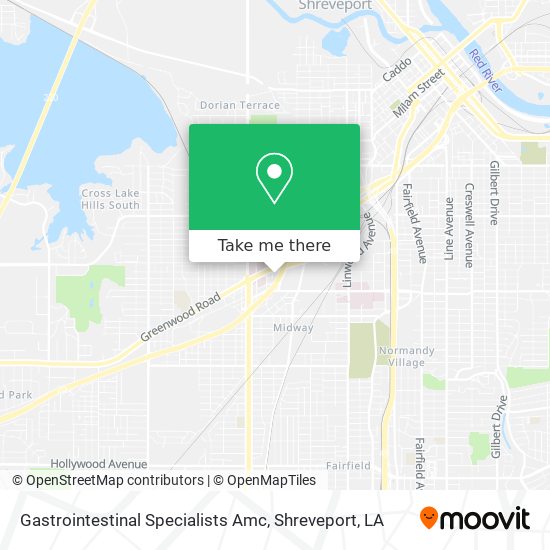 Gastrointestinal Specialists Amc map