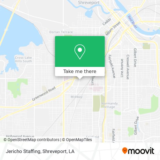 Mapa de Jericho Staffing
