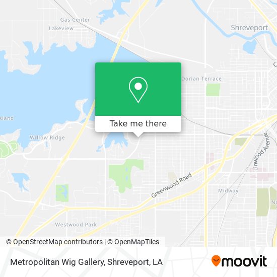 Metropolitan Wig Gallery map