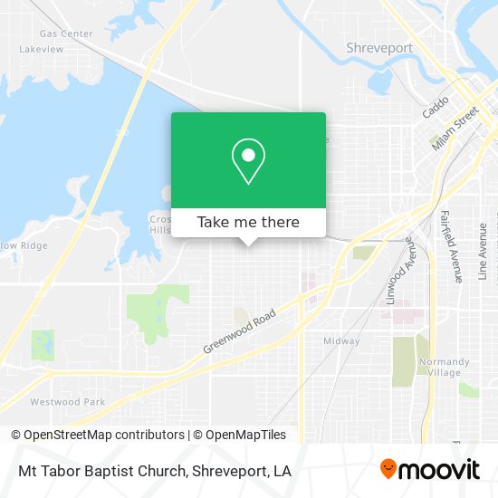 Mapa de Mt Tabor Baptist Church