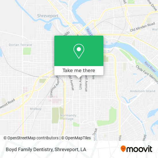 Boyd Family Dentistry map