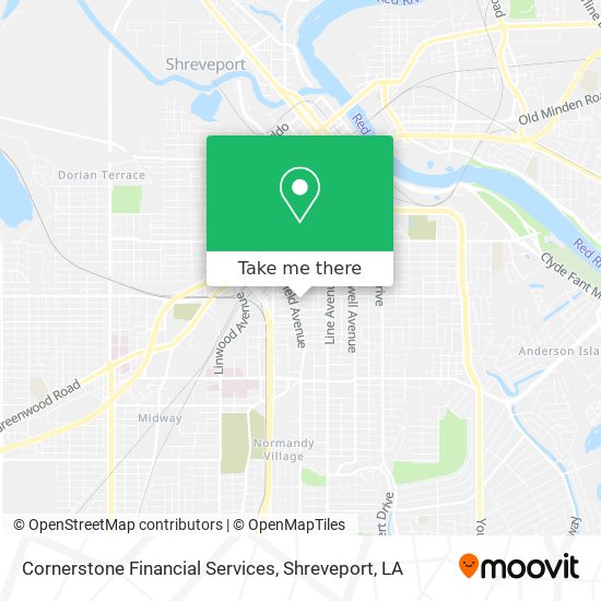 Mapa de Cornerstone Financial Services