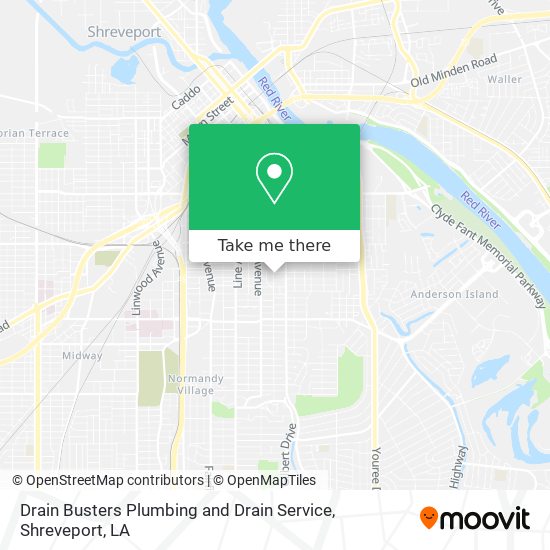 Drain Busters Plumbing and Drain Service map