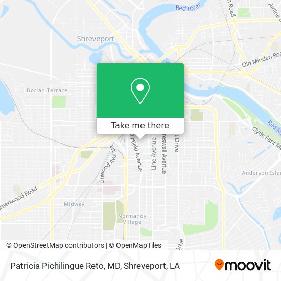 Mapa de Patricia Pichilingue Reto, MD