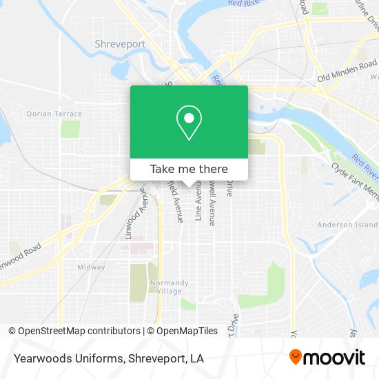 Mapa de Yearwoods Uniforms