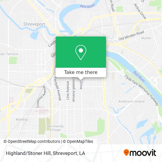 Mapa de Highland/Stoner Hill