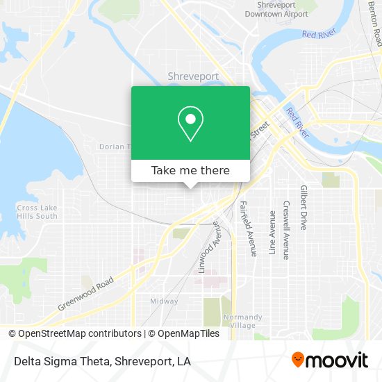 Delta Sigma Theta map