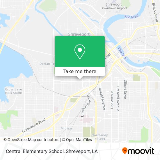 Central Elementary School map