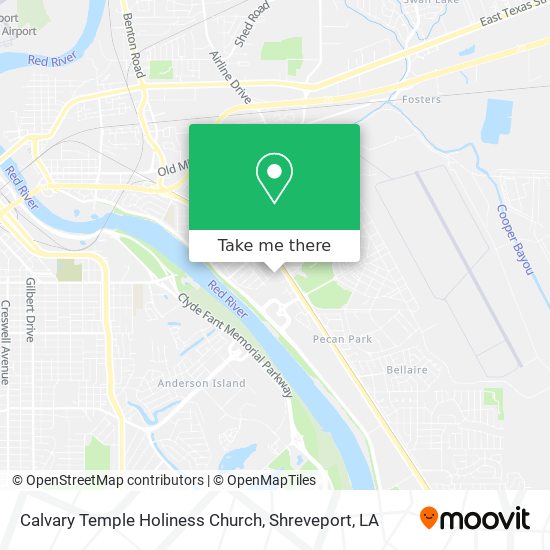 Calvary Temple Holiness Church map