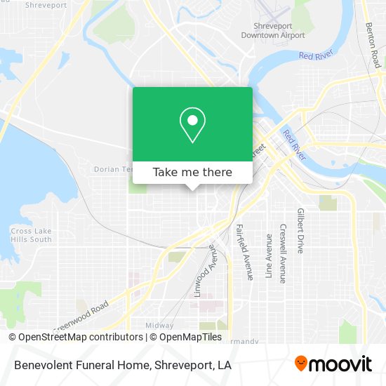 Benevolent Funeral Home map