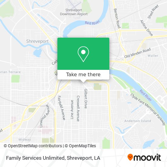 Family Services Unlimited map