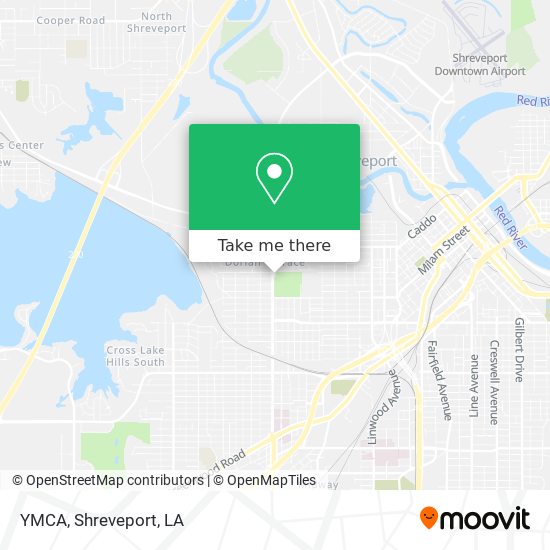 YMCA map