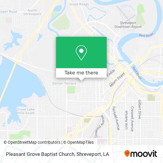 Pleasant Grove Baptist Church map