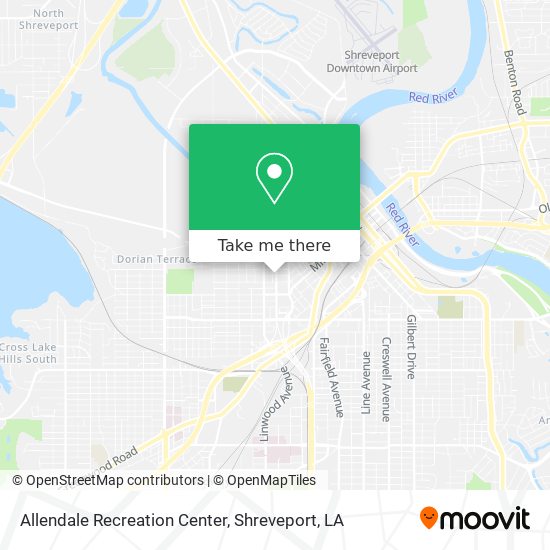 Mapa de Allendale Recreation Center