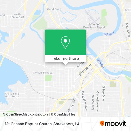 Mt Canaan Baptist Church map