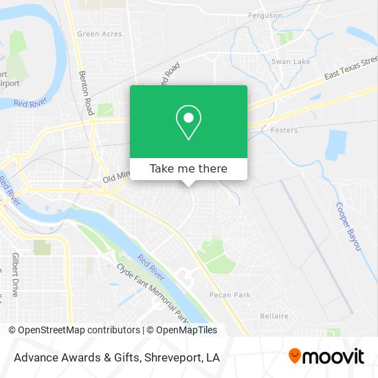 Mapa de Advance Awards & Gifts