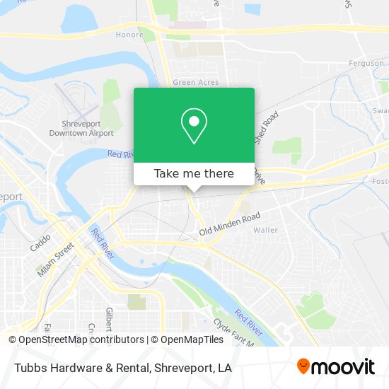 Mapa de Tubbs Hardware & Rental
