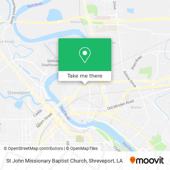 Mapa de St John Missionary Baptist Church