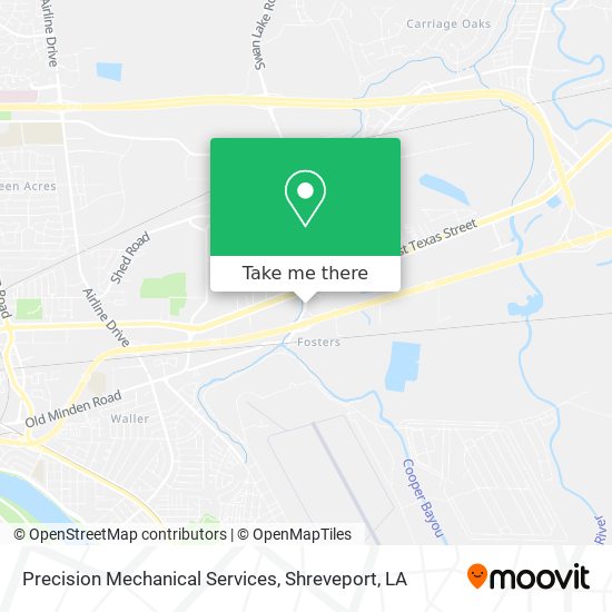 Mapa de Precision Mechanical Services