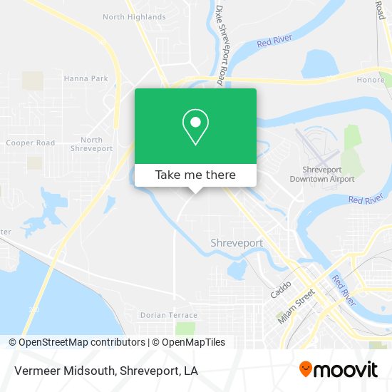 Vermeer Midsouth map