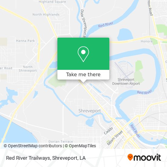 Red River Trailways map