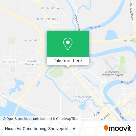 Mapa de Nixon Air Conditioning