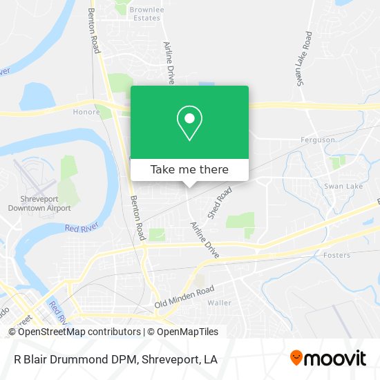 R Blair Drummond DPM map