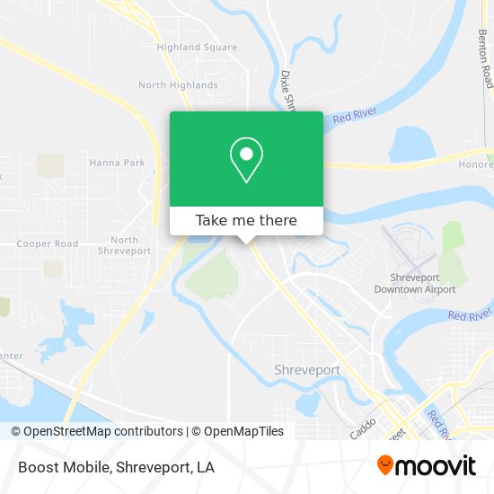 Boost Mobile map