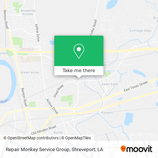Mapa de Repair Monkey Service Group